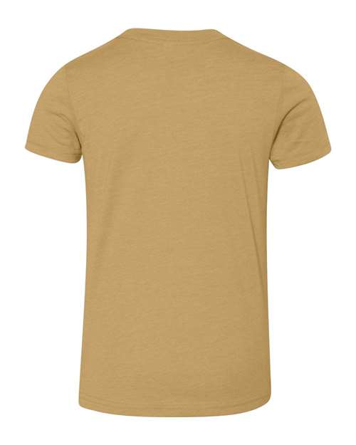 BELLA + CANVAS 3001Y - Mustard - Back