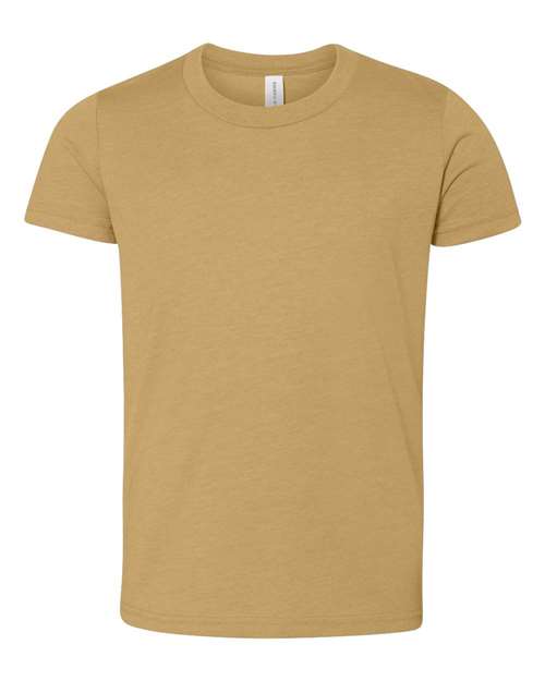 BELLA + CANVAS 3001Y - Mustard - Front