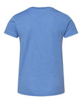 BELLA + CANVAS 3001Y - Columbia Blue - Back
