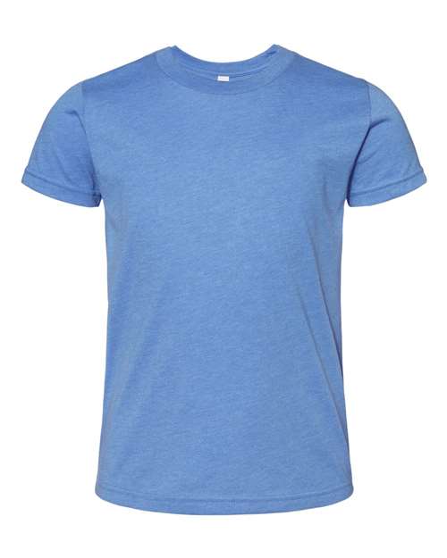 BELLA + CANVAS 3001Y - Columbia Blue - Front