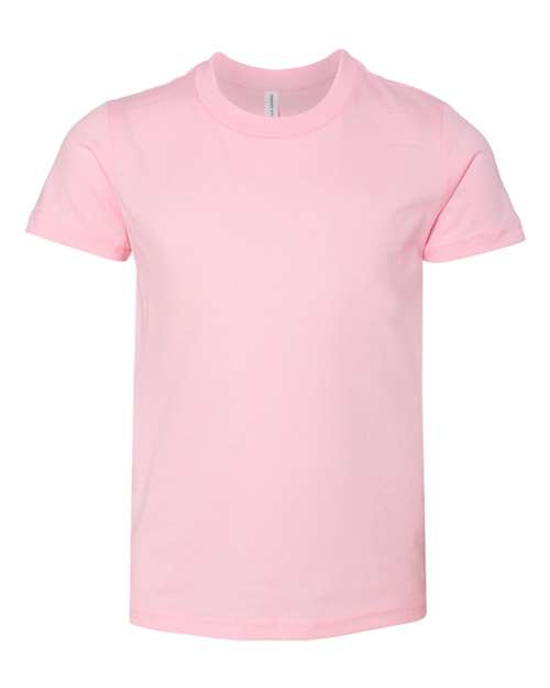 BELLA + CANVAS 3001Y - Pink - Front