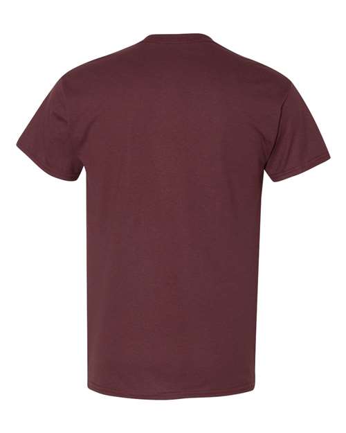 Gildan 8000 - Dark Maroon - Back