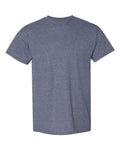 Gildan 8000 - Heather Dark Navy - Front