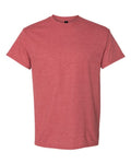 Gildan 8000 - Heather Scarlet Red - Front