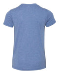 BELLA + CANVAS 3413Y - Blue Triblend - Back