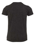 BELLA + CANVAS 3413Y - Charcoal Black Triblend - Back