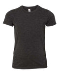 BELLA + CANVAS 3413Y - Charcoal Black Triblend - Front
