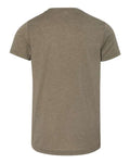BELLA + CANVAS 3413Y - Olive Triblend - Back