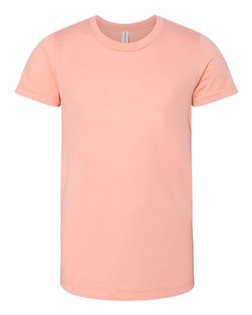 BELLA + CANVAS 3413Y - Peach Triblend - Front