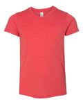 BELLA + CANVAS 3413Y - Red Triblend - Front