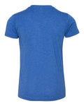 BELLA + CANVAS 3413Y - True Royal Triblend - Back
