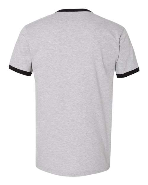 Next Level 3604 - Heather Grey/ Black - Back