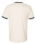 Next Level 3604 - Natural/ Forest Green - Back