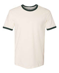 Next Level 3604 - Natural/ Forest Green - Front