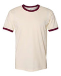 Next Level 3604 - Natural/ Maroon - Front