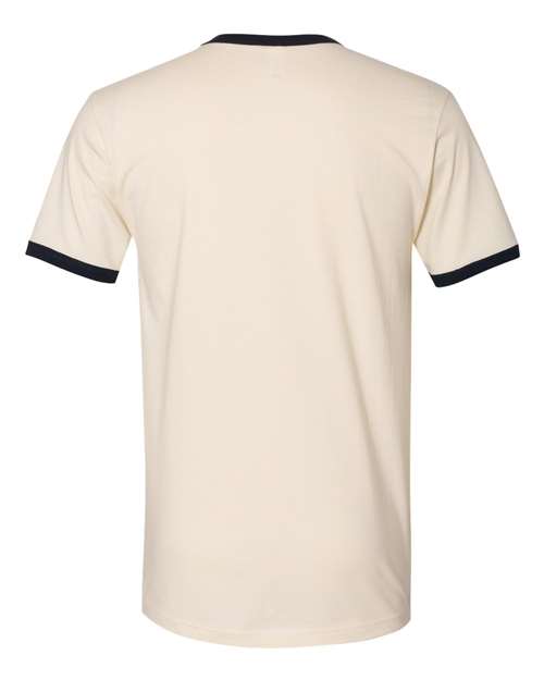 Next Level 3604 - Natural/ Midnight Navy - Back