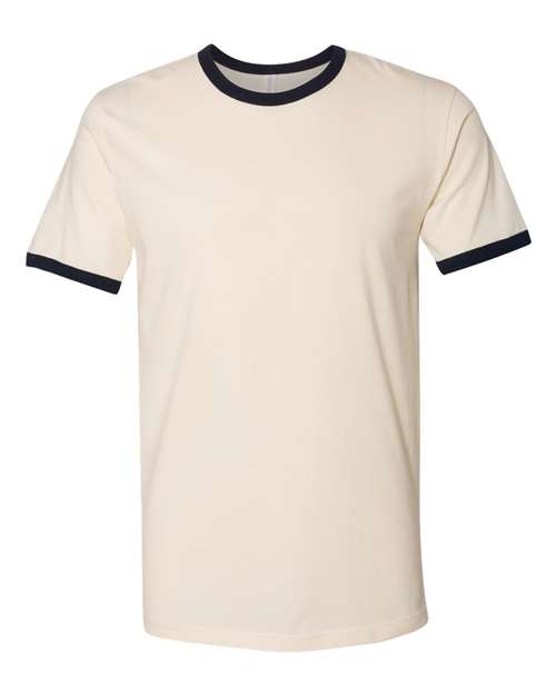 Next Level 3604 - Natural/ Midnight Navy - Front