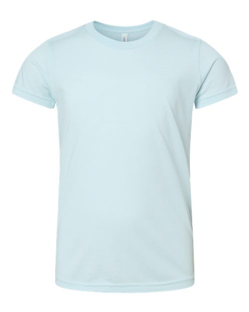 BELLA + CANVAS 3413Y - Ice Blue Triblend - Front