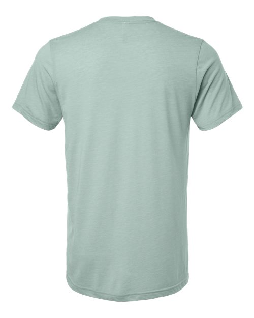 BELLA + CANVAS 3413 - Dusty Blue Triblend - Back