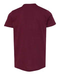 BELLA + CANVAS 3001Y - Maroon - Back