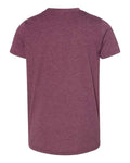 BELLA + CANVAS 3413Y - Maroon Triblend - Back