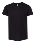 BELLA + CANVAS 3413Y - Solid Black Triblend - Front