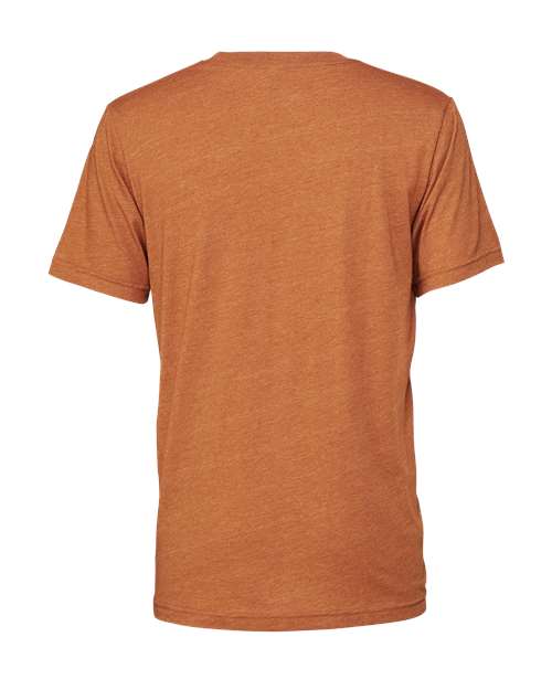 BELLA + CANVAS 3001CVC - Heather Autumn - Back