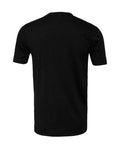 BELLA + CANVAS 3001CVC - Black Heather - Back