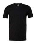 BELLA + CANVAS 3001CVC - Black Heather - Front