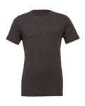 BELLA + CANVAS 3001CVC - Dark Grey Heather - Front