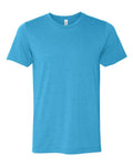 BELLA + CANVAS 3001CVC - Heather Aqua - Front