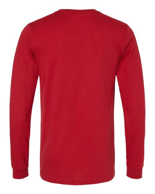 BELLA + CANVAS 3501 - Canvas Red - Back
