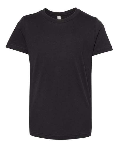 BELLA + CANVAS 3001Y - Vintage Black - Front