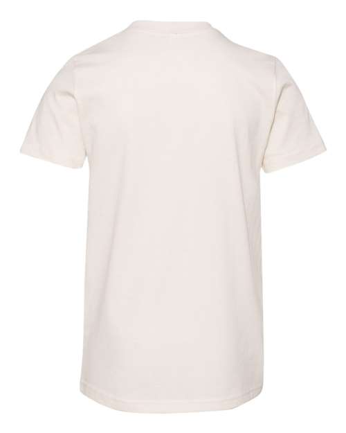 BELLA + CANVAS 3001Y - Natural - Back