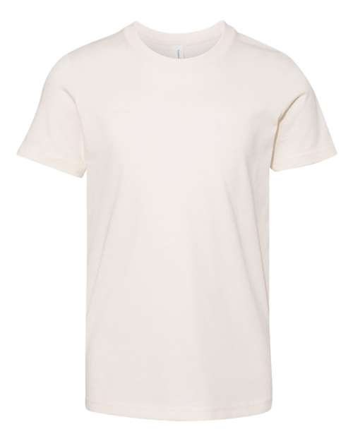 BELLA + CANVAS 3001Y - Natural - Front