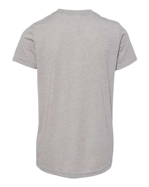 BELLA + CANVAS 3413Y - Athletic Grey Triblend - Front