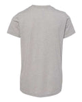 BELLA + CANVAS 3413Y - Athletic Grey Triblend - Back