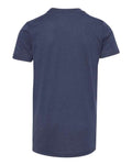 BELLA + CANVAS 3413Y - Solid Navy Triblend - Back