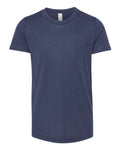BELLA + CANVAS 3413Y - Solid Navy Triblend - Front