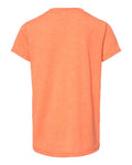 BELLA + CANVAS 3413Y - Orange Triblend - Back