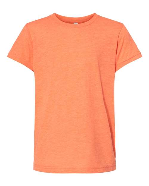 BELLA + CANVAS 3413Y - Orange Triblend - Front