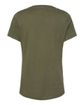 BELLA + CANVAS 6405 - Military Green - Back