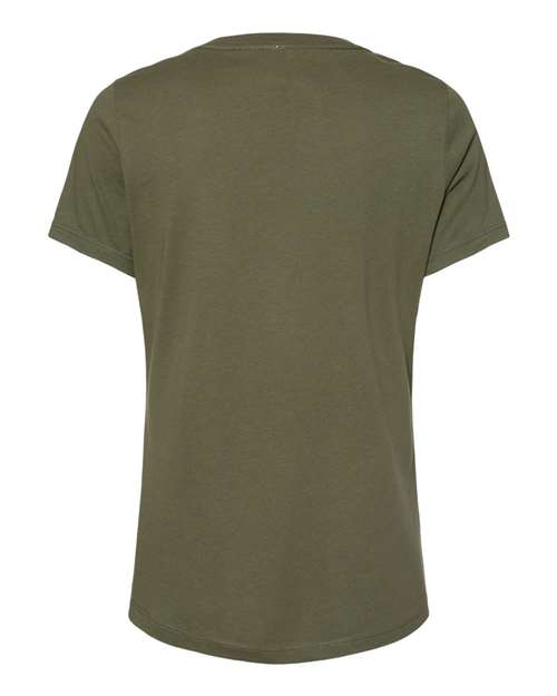 BELLA + CANVAS 6405 - Military Green - Back