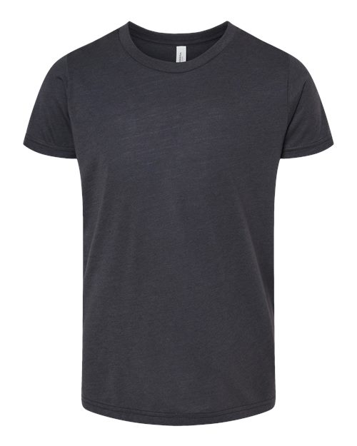 BELLA + CANVAS 3413Y - Solid Dark Grey Triblend - Front