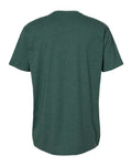 Next Level 6210 - Heather Forest Green - Back