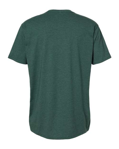 Next Level 6210 - Heather Forest Green - Back