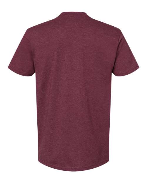 Next Level 6210 - Heather Maroon - Back