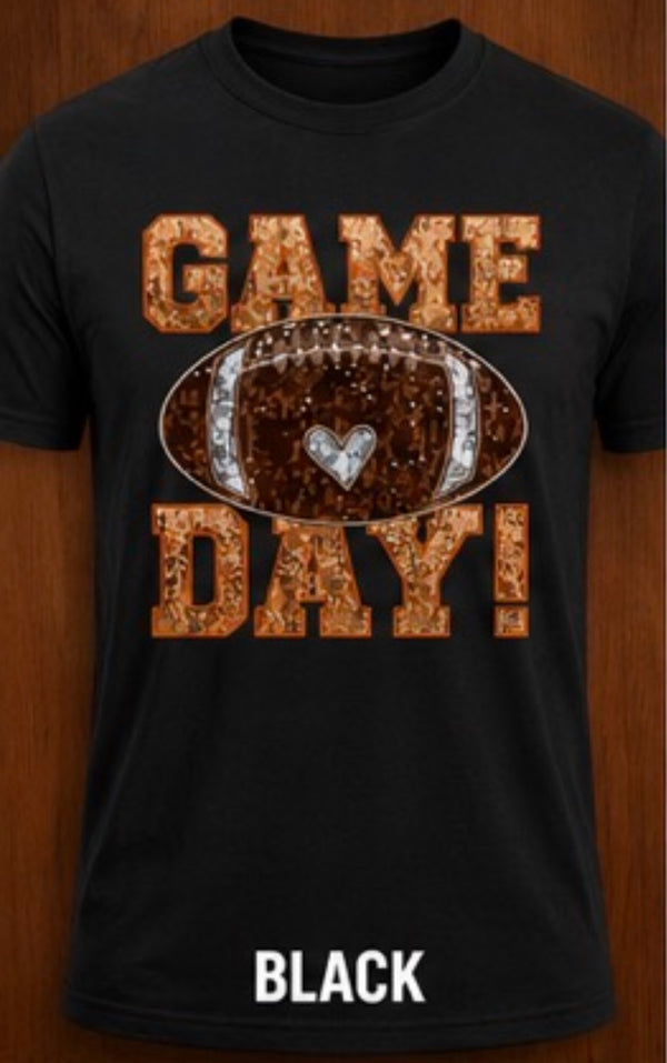 🏈 Game Day Ready – Bold Football Spirit Tee