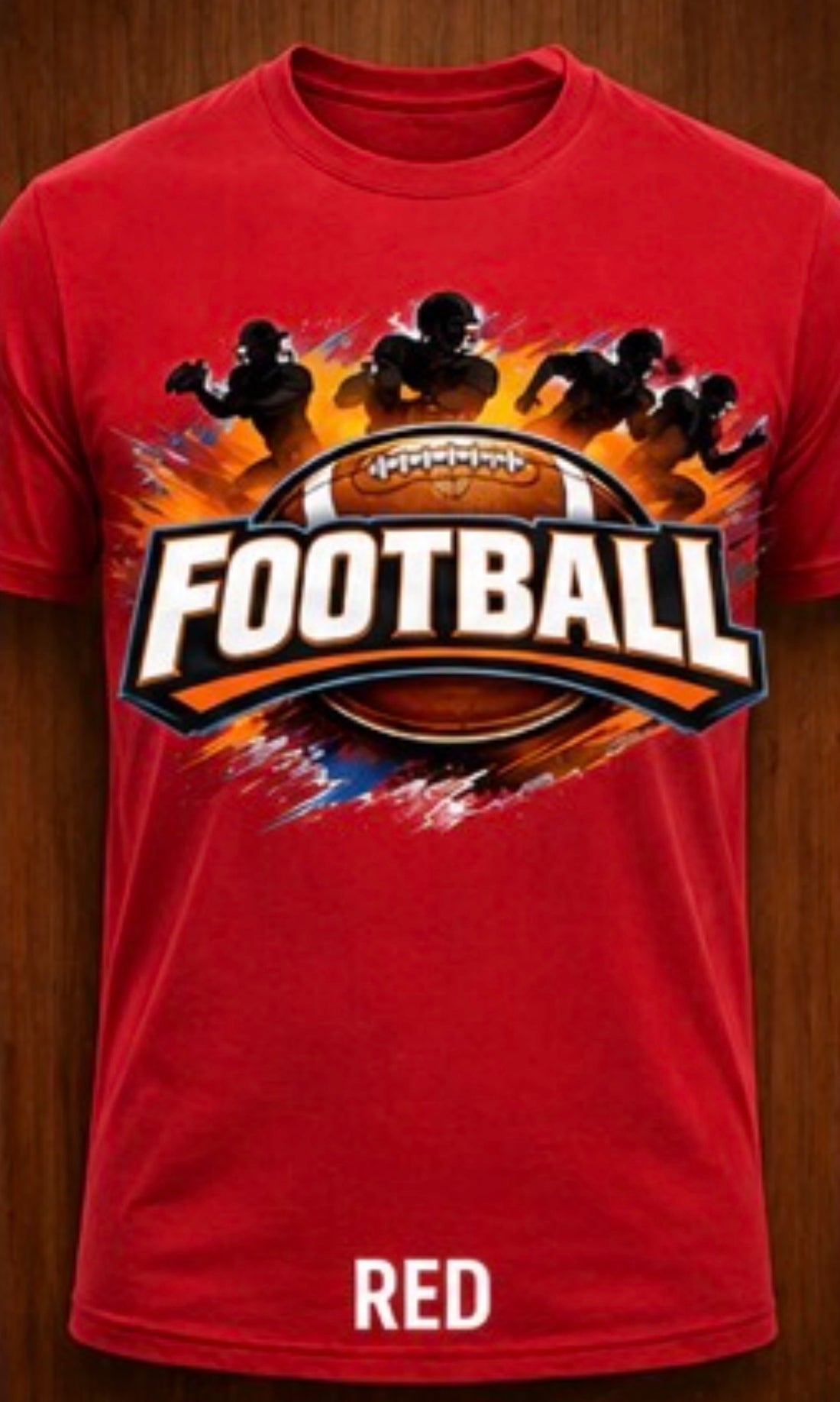 🏈 Game Day Intensity – Ultimate Football Graphic Tee