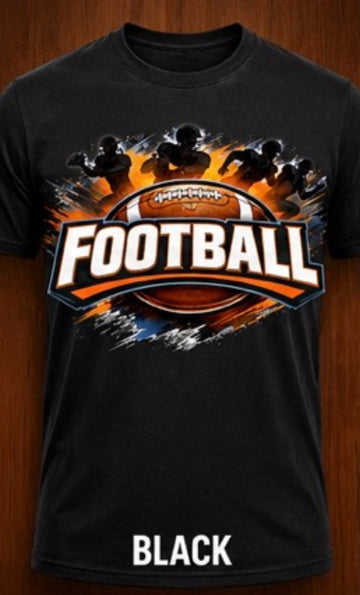 🏈 Game Day Intensity – Ultimate Football Graphic Tee